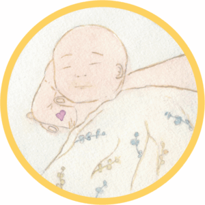 Accompagnement bain bébé enveloppé